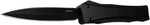 Boker 06Ex244 3.39" Double Edge Dagger Plain Black D2 Steel Blade Aluminum Handle