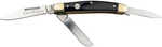 Boker 110857 Stockman Traditional Large Clip Point/Sheepsfoot/Spey Plain D2 Steel Blade Brown Jigged Bone Handle