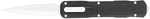 CobraTec Knives CTRPTBLKDAGNS Raptor 3.13" OTF Dagger Plain D2 Steel Blade, 4.50" Black Aluminum Handle