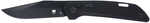 CobraTec Knives CTNAJBLK Naja 3.50" Folding Plain Black Powder Coated D2 Steel Blade, 4.75" Black G10 Scales Handle
