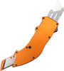 Templar Knife Squire Utility OTF Razor Plain Orange Anodized 5.38" Aluminum Handle
