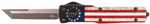 Temp MZBRF121 Slim Zinc Betsy Ross Flag Dagger