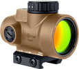 Trijicon 2200326 MRO Sd Coyote Tan 1X25mm 2 MOA Red Dot Reticle Low Mount