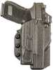 DeSantis Gunhide 218KB6VZ0 Quick Safe OWB Black Kydex Fits Glock 17/19 w/ Red Dot & TLR-7A Left Hand