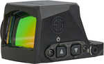 Sig Sauer Electro-Optics SORX1400 Romeo-X Enclosed Black 1 X 24 mm 2 MOA Red Dot/32 MOA Circle Multi Reticle