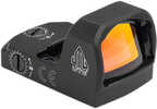 Leapers OPRMR20R Op3 Micro Single Dot Black Anodized 1X 4 MOA Red Dot Reticle
