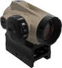 Sig Sauer Electro-Optics SORMSR111 Romeo-MSR Gen II Compact Flat Dark Earth 1X20mm, 2 MOA Red Dot Reticle