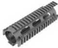 UTG Leapers M4/AR15 Car Length Drop-in Quad Rail with Extension Md: MTU001T
