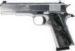 Iver Johnson 1911A1 45 ACP 5" Barrel 8 Round Chrome Finish Black Pearl Grip Semi-Auto Pistol