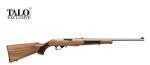 Ruger Rifle 10/22 Classic Iii 22 Long With 20" Barrel Stainless Steel Finish And Deluxe Altamont French Walnut Wood Stock