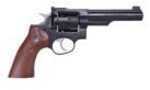 Ruger Revolver Gp100 Blue Adjustable Sights walnut Grips 327 Federal Magnum 5" Barrel