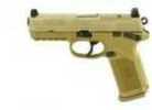 FN FNX-45 Tactical Semi Automatic Handgun .45 ACP 5.3" Threaded Barrel 10 Rounds Flat Dark Earth
