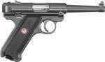 Ruger Mark IV Standard 22 LR 4.75" Barrel 10 Round Fixed Sights Black Grips Finish