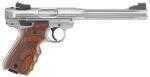 Ruger Rimfire Pistol Mark IV Hunter 22 Long Rifle 6.9'' Barrel Satin Stainless Steel Finish