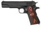Auto-Ordnance 1911A1 45 ACP GI Specs 5" Barrel 7 Round Wood MA Legal Grip Matte Black Finish Semi Automatic Pistol