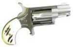 North American Arms Mini Revolver 22 Long Rifle 1.125" Barrel 5 Rounds Stainless Steel With Imitation Stag Grips Pistol