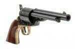 Cimarron Open Top Navy Revolver 44 Special / Colt / Russian 5.5" Barrel Case Hardened 1-Piece Walnut Grip Standard Blue CA911