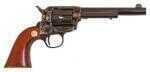 Cimarron 1873 SAA Model P Jr Revolver 38 Special 5-1/2" Barrel Case Hardened Pre-War 1-Piece Walnut Smooth Grip Standard Blued CA987