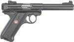Ruger Mark IV Target 22 Long Rifle Pistol 5.5" Bull Barrel Adjustable Sight Black Plastic