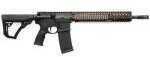 Daniel Defense M4A1 223 Remington/5.56mm NATO 14.5" Barrel With Pinned Brake 10 Round Flat Dark Earth Finish Semi Automatic Rifle 02-088-06027-055