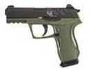 Gamo C-15 Bone Collector Blowback Air Pistol 177 BB/Pellet Green Finish Synethic Stock 8x2 Double Magazine Fixed Sights 