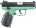 Ruger Talo SR22P 22LR Pistol Turquoise Cerakote Frame And Plastic Grip