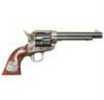 Cimarron Uberti Single Action Army Man With No Name 45 Colt 5.5" Barrel 6rd Case Color Frame Blued Finish Walnut Grips Snake Inlay