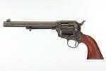 Taylor Uberti 1873 Cattleman Old Model Frame Revolver 45 Colt 5.5" Barrel With Case Hardened And Walnut Grips