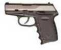 Pistol SCCY Industries CPX-2 9mm Luger 3.1" 10+1 Black Zytel Grip Black/Satin Stainless Steel CPX2TT