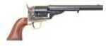 Cimarron Open Top Navy Revolver 44Special / Colt / Russian 7.5" Barrel Case Hardened 1-Piece Walnut Grip Standard Blue CA913