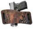 Versa Carry Quick Slide S3 Belt Holster Adjustable to Fit 90% of Handguns Ambidextrous Distressed Brown Water Buff