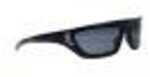 AES Outdoors Browning Alpha Max Sunglasses Matte, Grey Lens, Polarized BRN-ALP-003