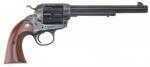 Cimarron Bisley Model 357 Magnum Revolver 7.5" Barrel Case Hardened Receiver Standard Blued Finish 2-Piece Grip Pistol