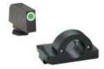 Ameriglo LLC. Green Front/Rear Ghost Ring Night Sights For Glock 9MM/40 Caliber Md: GL125