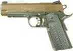 Republic Forge Stryker 1911 45 ACP 4.25" Barrel 6 Round Cerakote OD Green Frame Texas Tan Slide Semi Automatic Pistol