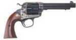 Cimarron Bisley Model 357 Magnum Revolver 5.5" Barrel Case Hardened Receiver 2-Piece Walnut Grip Standard Blued Finish Pistol CA603