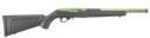 Ruger Takedown 10/22 Lite Rifle 22LR 16.1" Threaded Barrel 10+1 Rounds Synthetic Black Stock Green