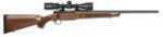 Mossberg Patriot Rifle 6.5 Creedmoor 22" Barrel Walnut Classic Wood Stock With Vortex 3-9x40 Scope
