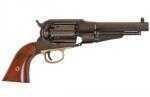 Cimarron 1858 Remington Army Percussion Revolver 44 Caliber 5.5" Barrel Color Frame 2-Piece Walnut Grip Standard Blued Finish