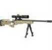 Crickett Precision Rifle 22 Long Blued/Flat Dark Earth Camo Threaded Barrel With Scope 16.50"