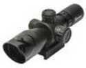 Firefield Barrage Riflescope 2.5-10x40mm with Green Laser, Black