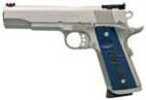 Colt O5072XE 1911 Gold Cup 9mm Pistol 5" Barrel 9 Round Blue G10 Grip Stainless Steel Finish