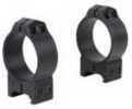 Warne Rings Hi Maxima 34mm Permanent-Attachable Weaver-Style Matte Black Md: 222M