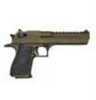 Master Piece Arms Magnum Research 50 Action Express /44 Magnum/357 Semi-Automatic Pistol 6" Carbon Steel Barrels With Full Weaver Style Accessory Rail Combat Fixed Sights Burnt Bronze Finish Md: DEXIX6BB