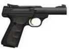 Pistol Browning Buckmark Micro Bull 22 LR 4" Barrel 10 Rounds Adjustable Sights Black Rubber Grips Finish