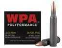 223 Remington 20 Rounds Ammunition Wolf Performance Ammo 55 Grain Full Metal Jacket