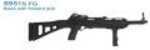 Hi-Point Firearms Semi-Automatic Rifle Carbine TS (Target Stock) 995TS 9mm 16.5" Barrel 10 Rounds Black with Forward Grip