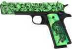 Iver Johnson 1911A1 45 ACP 8 Round 5" Barrel Synthetic Grip Zombie Green Camo Finish Semi Auto Pistol