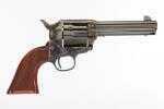 Taylor Uberti Smokewagon 1873 Revolver 44-40 With Checkered Walnut Grips And Case Hardened Frame 4.75" Barrel Model 4111