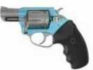 Charter Arms 38 Special Undercover Lite Santa Fe Sky 5 Round 2" Barrel SA/DA Turquoise/Stainless Steel Revolver 53860